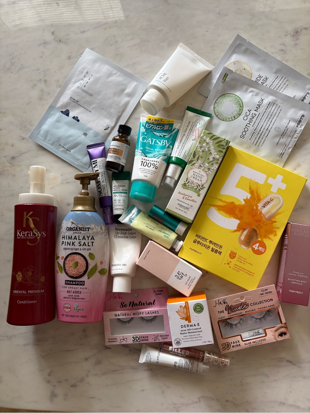 Korean and other Beauty Shampoo and Skincare  Beauty Items